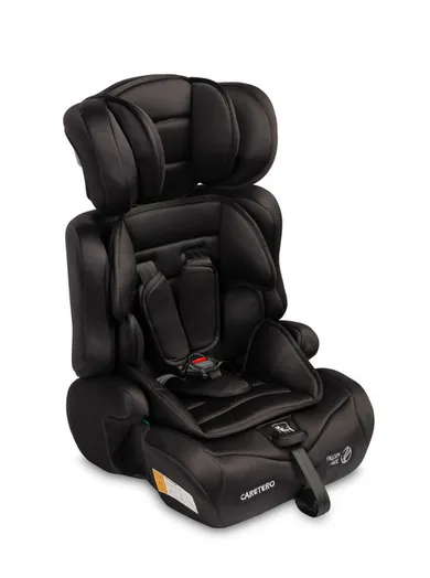 Caretero, Falcon i-Size, scaun auto, negru, 76-150 cm