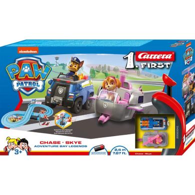 Carrera First, Paw Patrol, Adventure Bay Legends, pista de curse, 2,4 m