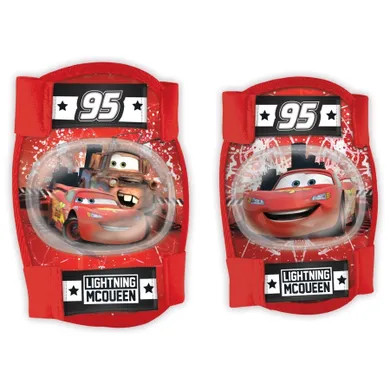 Cars, set de protectie pentru coate si genunchi 2in1
