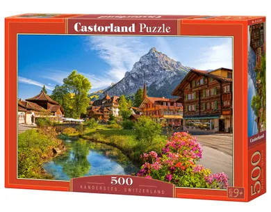 Castorland, Kandersteg, Switzerland, puzzle, 500 piese