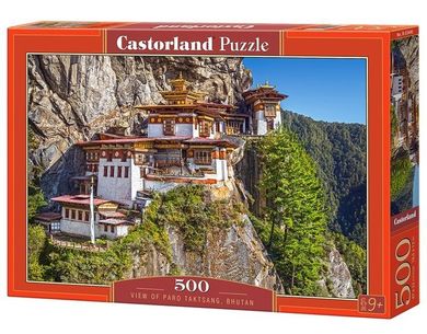 Castorland, Paro Taktsang, Bhutan, puzzle, 500 piese