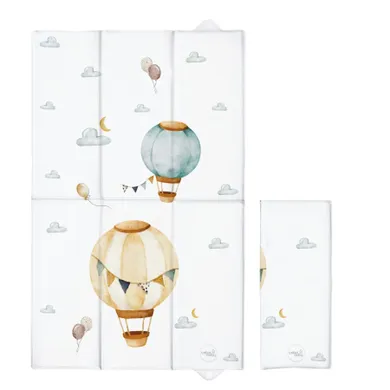 Ceba Baby, Basic, Balloons, saltea de infasat pliabila, 50-80 cm