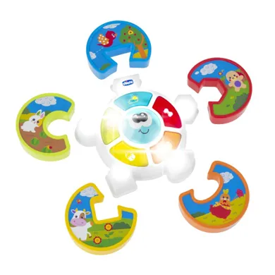 Chicco, Baby Senses, Ghiceste Animalutul, puzzle, jucarie electronica