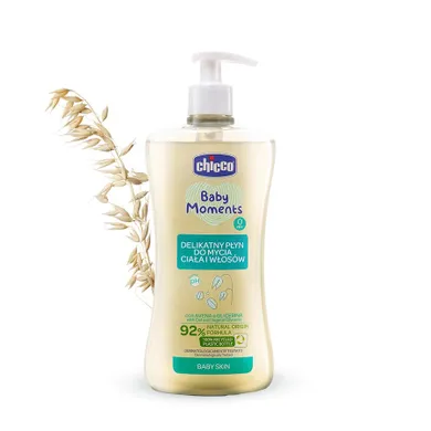 Chicco, baie delicate pentru corp si par, 500 ml