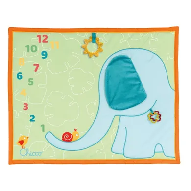 Chicco, covoras moale pentru bebelusi, Elefant, 72-90 cm