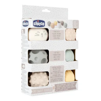 Chicco, My Sweet Dou Dou, set de mingi senzoriale