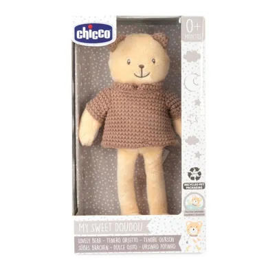Chicco, My Sweet Dou Dou, Ursulet de plus, jucarie de plus cu zornaitor