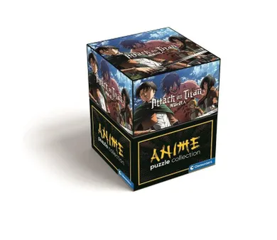 Clementoni, Cubes Anime, Attack on titans, puzzle, 500 piese