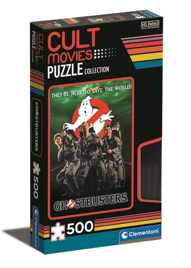 Clementoni, Cult Movies, Ghostbusters, puzzle, 500 piese