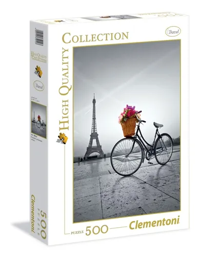 Clementoni, High Quality, Romantic promenade in Paris, puzzle, 500 piese