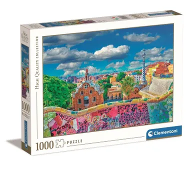 Clementoni, HQ Park Güell Barcelona, puzzle, 1000 piese