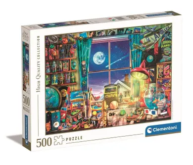 Clementoni, HQ The moon, puzzle, 500 piese