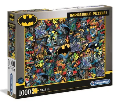 Clementoni, Impossible, Batman, puzzle, 1000 piese