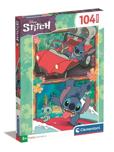 Clementoni, Lilo si Stitch, puzzle, 104 piese