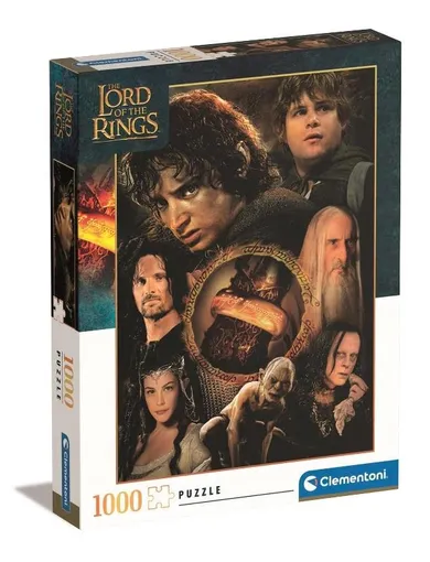 Clementoni, Lord of the Rings, puzzle, 1000 piese