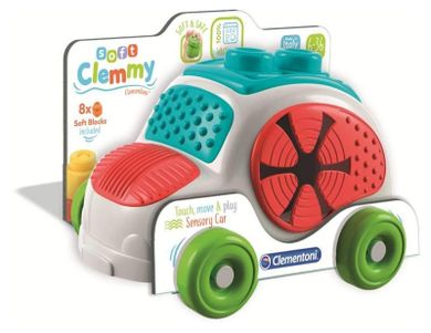 Clementoni, masinuta set cuburi moi de construit, 29-20-16 cm