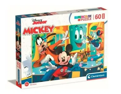 Clementoni, Maxi Super Color, Mickey, puzzle, 60 piese