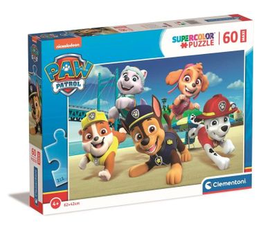 Clementoni, Maxi Super Color, Paw Patrol, puzzle, 60 piese