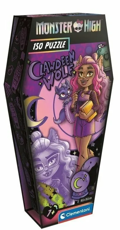 Clementoni, Monster High, Clawdeen Wolf, puzzle, 150 piese