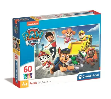 Clementoni, Paw Patrol, puzzle, 60 piese