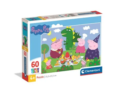 Clementoni, Peppa Pig, puzzle, 60 piese