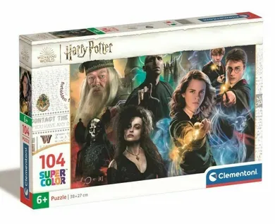 Clementoni, Super Color, Harry Potter, puzzle, 104 piese