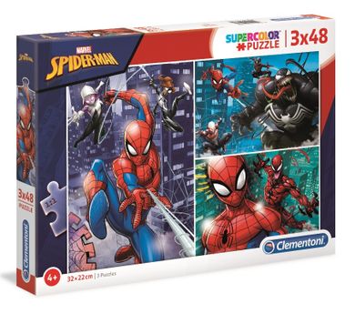 Clementoni, Super Color, Spider-Man, puzzle, 144 piese