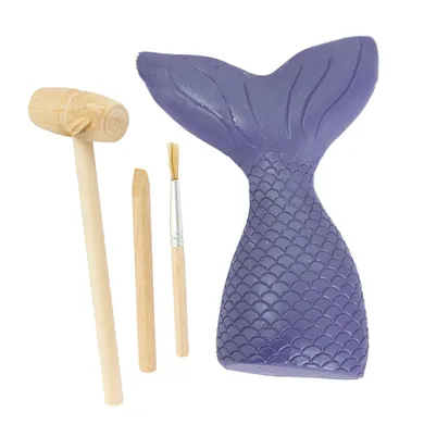 Coada de sirena, excavare, set creativ