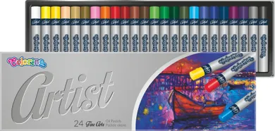 Colorino, Artist, pasteluri uleioase, 24 culoare