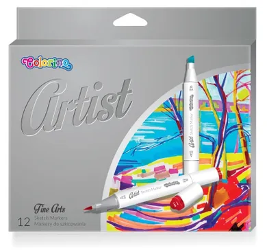 Colorino, Artist, set de markere, 12 culoare