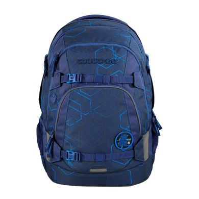 Coocazoo, rucsac pentru scoala cu 4 compartimente, Blue Motion