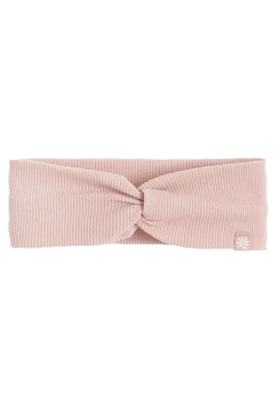 Cool Club, Bentita pentru fete, din tricot striat, roz