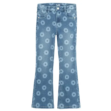 Cool Club, Blugi pentru fete, flare, albastru