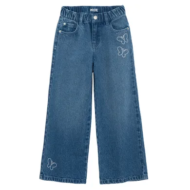 Cool Club, Blugi pentru fete, wide, albastru