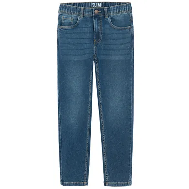 Cool Club, Blugi reglabili pentru baieti, croiala slim, albastru