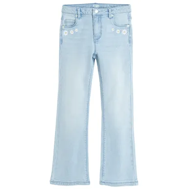 Cool Club, Blugi reglabili pentru fete, flare, albastru