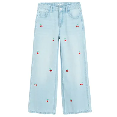 Cool Club, Blugi reglabili pentru fete, wide, albastru