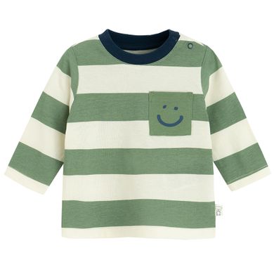 Cool Club, Bluza cu maneca lunga pentru baieti, alb-verde