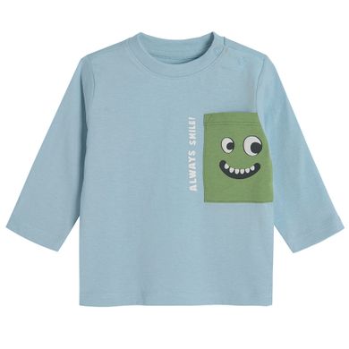 Cool Club, Bluza cu maneca lunga pentru baieti, albastru