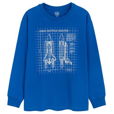 Cool Club, Bluza cu maneca lunga pentru baieti, albastru