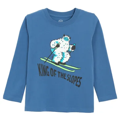 Cool Club, Bluza cu maneca lunga pentru baieti, albastru