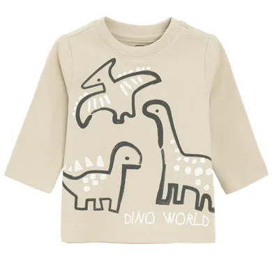 Cool Club, Bluza cu maneca lunga pentru baieti, bej