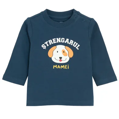 Cool Club, Bluza cu maneca lunga pentru baieti, bleumarin