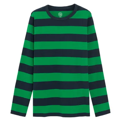 Cool Club, Bluza cu maneca lunga pentru baieti, bluemarin-verde