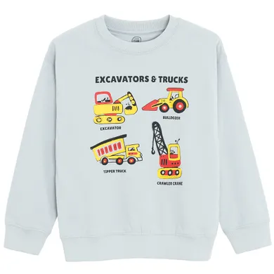 Cool Club, Bluza cu maneca lunga pentru baieti, gri