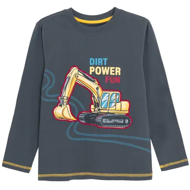 Cool Club, Bluza cu maneca lunga pentru baieti, gri