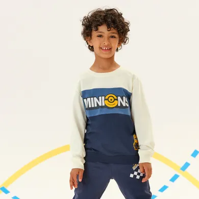 Cool Club, Bluza cu maneca lunga pentru baieti, mix, imprimeu Minions