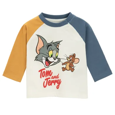 Cool Club, Bluza cu maneca lunga pentru baieti, mix, imprimeu Tom & Jerry
