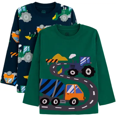 Cool Club, Bluza cu maneca lunga pentru baieti, mix, set, 2 buc.