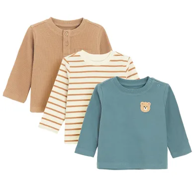 Cool Club, Bluza cu maneca lunga pentru baieti, mix, set, 3 buc.